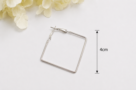 Earring Hoop - Square