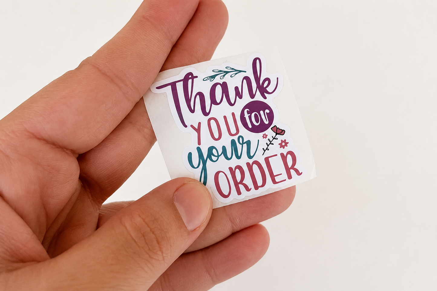 Thank You for Your Order Stickers