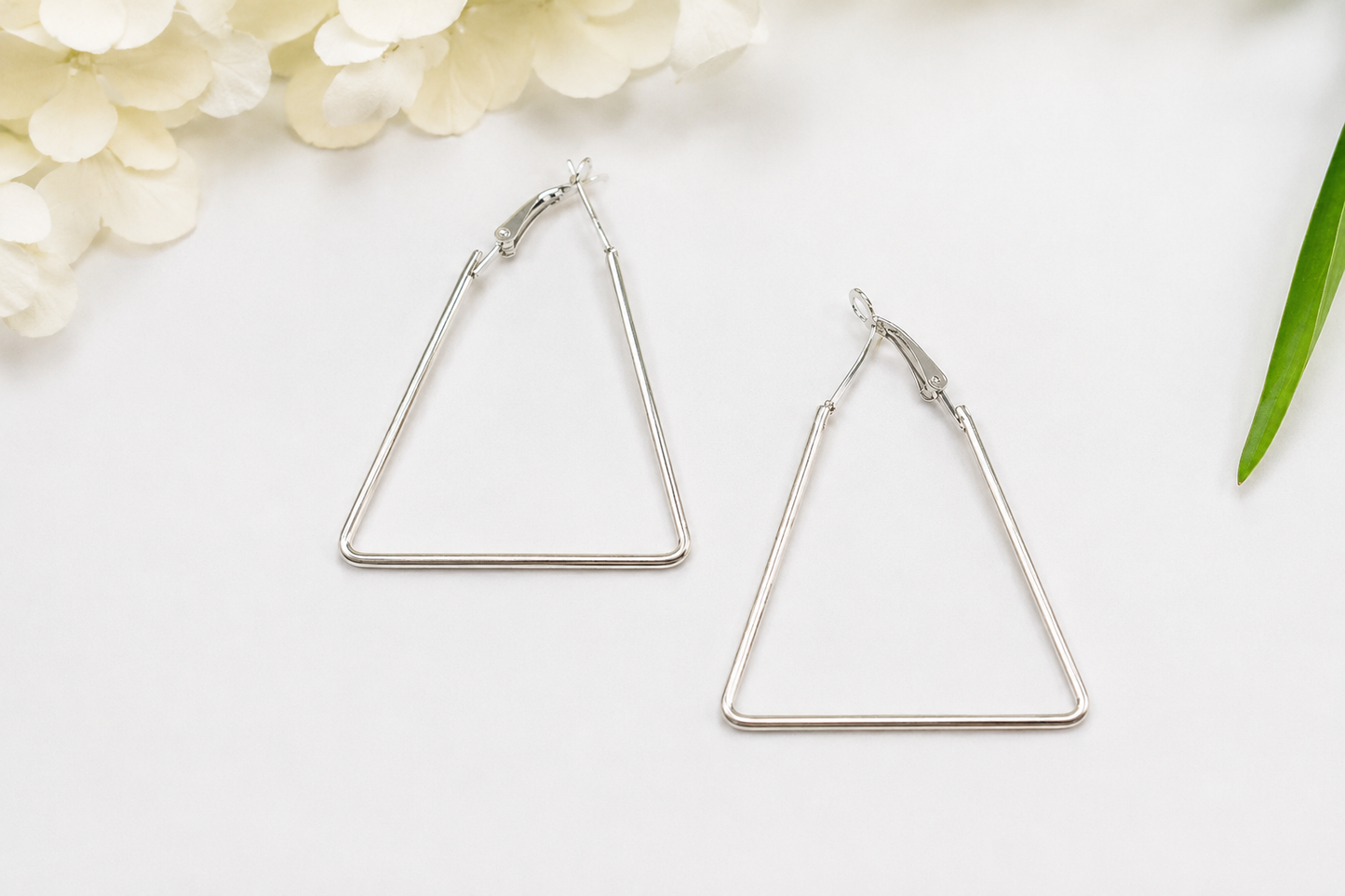 Earring Hoop - Triangle