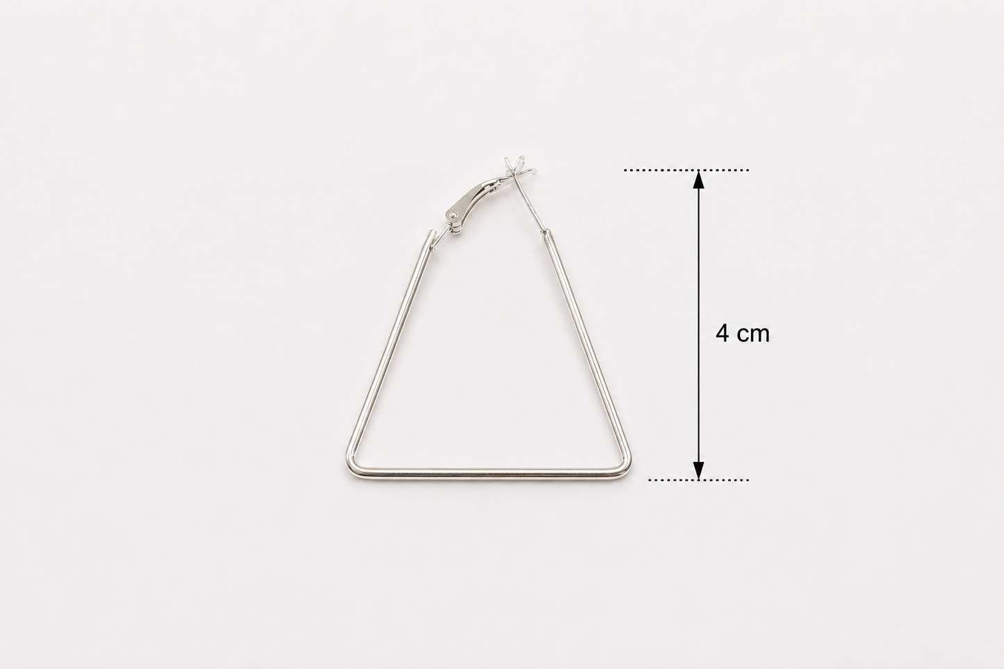 Earring Hoop - Triangle
