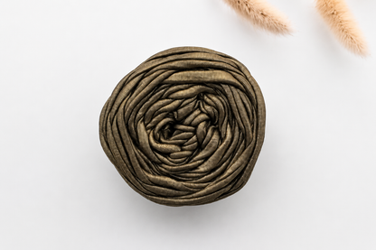 Glossy T-Shirt Yarn - Olive Gold