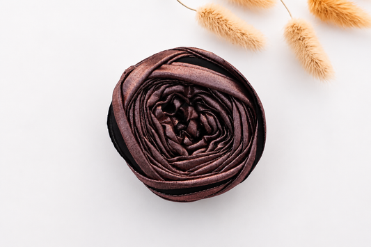 Glossy T-Shirt Yarn - Dusty Rose