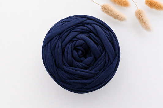 T-Shirt Yarn - Navy Blue