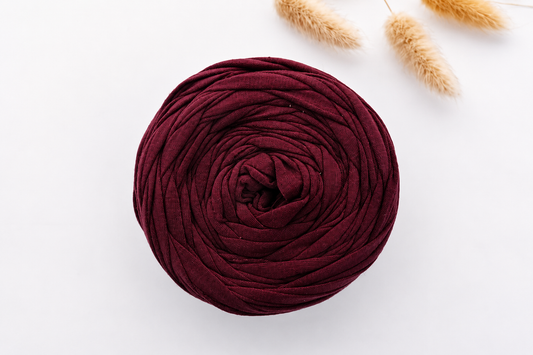 T-Shirt Yarn - WineRed