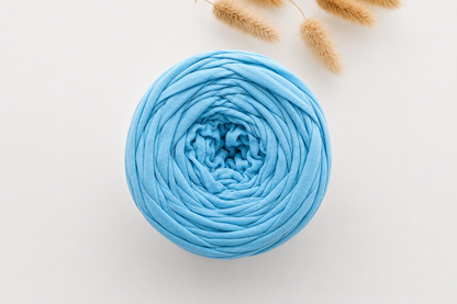 T-Shirt Yarn - Cyan