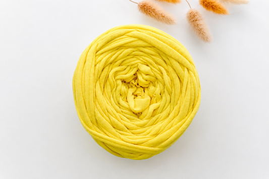 T-Shirt Yarn - Lemon Yellow